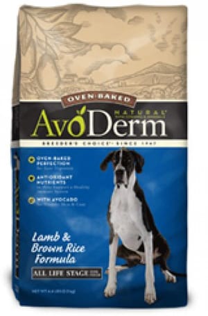 AvoDerm AvoDerm Natural 牛油果烘焙紐西蘭羊配方狗糧 24lb 24lb 正面圖