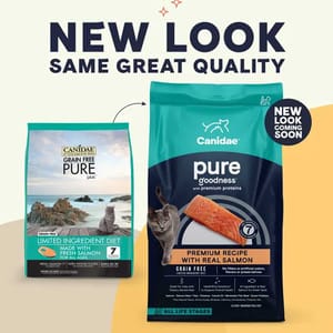 CANIDAE CANIDAE 咖比 貓糧 PURE Sea 無穀物三文魚全貓配方 10lb 綠色 10lb  正面圖