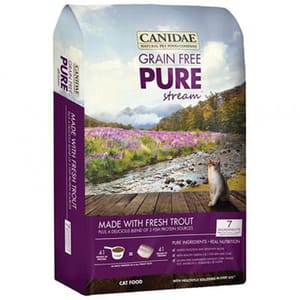 CANIDAE CANIDAE 咖比 貓糧 PURE Stream 無穀物鱒魚全貓配方 10lb 10lb  正面圖
