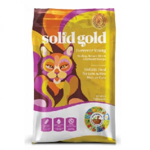 solidgold素力高 solidgold素力高 優質養生乾貓糧 Furrever Young 4lb 4lb 正面圖