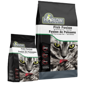 Harlow Harlow Blend 楓葉 五鮮魚 無穀物海洋鮮魚+蔬果全貓乾糧 7.5lb 5lb  正面圖