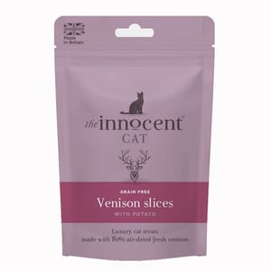 The The Innocent Hound 貓零食 風乾小食 鹿肉及薯仔 70g 70g 正面圖
