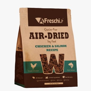 A A Freschi Srl 低溫風乾狗糧 雞肉+三文魚 1lb 1lb  正面圖