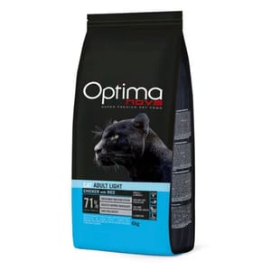 Optima Optima nova 黑豹修身低脂配方 Light Chicken & Rice 6kg 6kg 正面圖