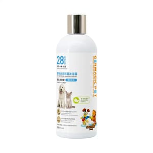 Germagic Germagic 貓犬用 寵物28日抗菌沐浴露-爽身粉味 500ml 500ml 貓犬用 正面圖