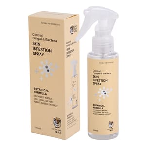 貓犬王 貓犬王 貓犬用 控真菌寵物皮膚噴劑 100ml 100ml 貓犬用 正面圖
