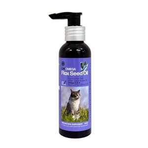 Fourflax Fourflax Cat Omega 紐新蘭亞麻籽油 貓配方 100ml 100ml  正面圖