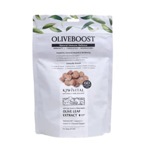 Kiwivital Kiwivital 貓犬用 OliveBoost 橄欖葉維C軟粒 60粒 60粒 貓犬用 正面圖