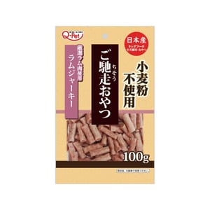 日本Q-Pet 日本Q-Pet 狗小食 御馳走 羊肉切條 100g (KQ2304) 100g 正面圖