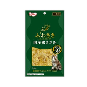 日本Q-Pet 日本Q-Pet 狗小食 國產雞 雞肉+帶子薄片 20g 20g  正面圖