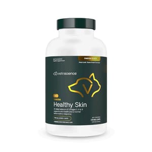 貓咪保健用品 VetriScience 貓犬用 用皮膚健康魚油3,6,9膠囊 30粒 (09IT367.030)
