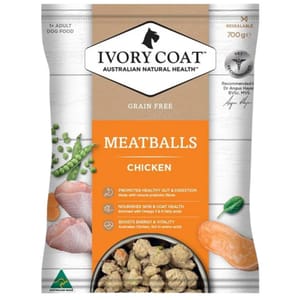 Ivory Coat Ivory Coat 狗糧 全新冷凍系列 成犬冷凍雞肉丸 700g (ICF-170115) 