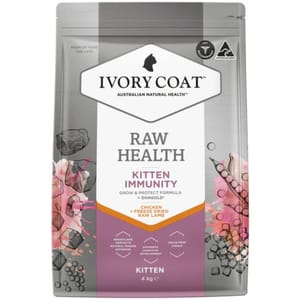 Ivory Coat Ivory Coat 貓糧 無穀物雞肉+生羊肺凍乾 免疫力增強幼貓配方 4kg (ICS-261311)