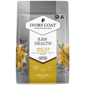 Ivory Coat Ivory Coat 狗糧 無穀物乾糧+生羊肺凍乾 健康管理活力袋鼠肉成犬配方 1.8kg (ICS-261281)