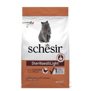 貓糧 Schesir 貓糧 絕育體重控制配方 雞肉 400g (SCH76006)