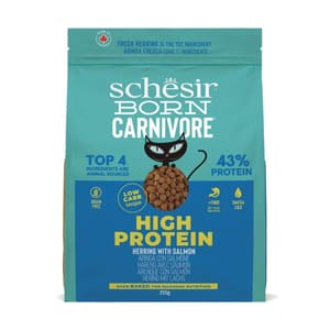 貓糧 Schesir 貓糧 成貓糧 無穀物 高蛋白鯡魚三文魚配方 255g (SCH13802)