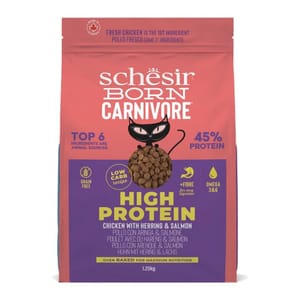 貓糧 Schesir 貓糧 成貓糧 無穀物 高蛋白雞肉鯡魚配方 1.25kg (SCH13823)