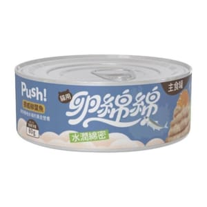 Push! 卵綿綿 北歐魚卵主食貓罐 挪威柳葉魚 80g (藍罐) (PUSH203) 貓貓 貓罐頭 貓濕糧 寵物用品速遞