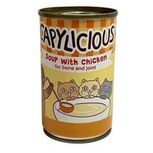 貓罐頭 Capylicious 貓罐頭 功能性補水湯罐 健骨骼補關節配方 雞肉湯罐 140g (101594)