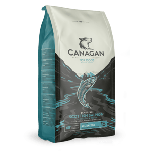 CANAGAN原之選 CANAGAN原之選 狗糧 無穀物狗糧 蘇格蘭三文魚 標準粒 12kg 12kg 正面圖
