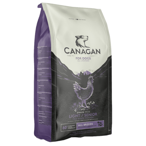 CANAGAN原之選 CANAGAN原之選 狗糧 無穀物老狗糧 走地雞 標準粒 減重可用 2kg 2kg  正面圖