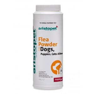 Aristopet澳洲 Aristopet澳洲 寵物殺蝨乾洗粉 AP Flea Powder 100g  AF262 100g 貓犬用 正面圖