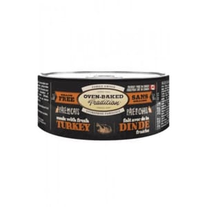 Oven Baked Tradition 加拿大製主食罐 火雞 156g (橙色) (OBT_CC_T) 貓糧 貓乾糧 Oven Baked 寵物用品速遞