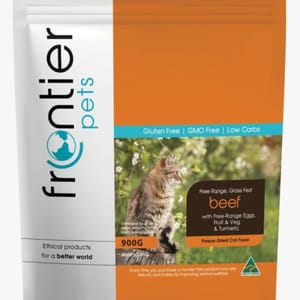 Frontier Freeze-Dried Cat Food Hypoallergenic Grass-Fed Beef 300g 貓糧 貓乾糧 其他 寵物用品速遞