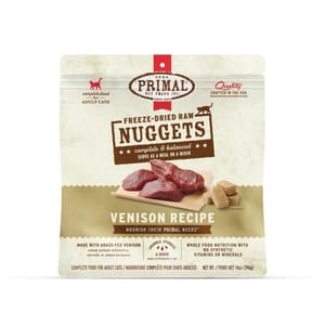 PRIMAL Primal 貓糧 脫水凍乾生肉主食糧 鹿肉 14oz (FVF14FD) 