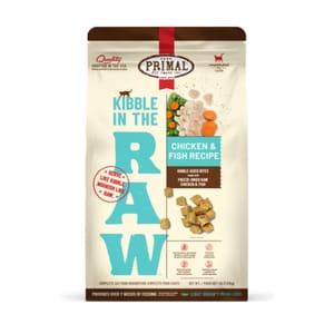 Primal Cat Kibble in the Raw Chicken & Fish Recipe 4lb pet shop
