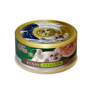 日清 日清 貓罐頭 懷石 吞拿魚+雞肉+牛肉 70g (PL-K210)