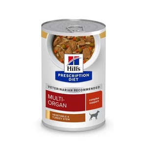 狗罐頭 Hills 處方糧 狗罐頭 Multi-Organ 多器官護理配方 火雞燉肉 12.5oz (609655)