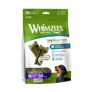 WHIMZEES WHIMZEES 迷你老犬柔軟潔齒棒 56支 12.7oz (WHZ2023)