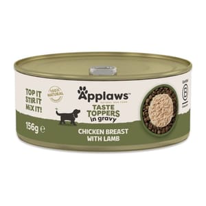 Applaws Applaws 狗罐頭 Taste Toppers 肉絲湯汁配方 雞胸+羊肉 156g (3413)
