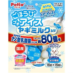 Petio Petio 狗零食 山羊奶低脂啫喱 (含乳酸桿菌KH-2菌株和寡糖) 16gx15粒 (80505358)