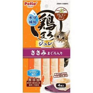 Petio Petio 貓零食 水分補給果凍肉泥條 雞肉+吞拿魚 4支裝 (80605727)