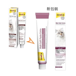 Gim Gim Cat 貓咪吐毛球膏麥芽味加強版 50g 50g  正面圖