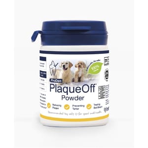 ProDen保迪 ProDen保迪 PlaqueOff 牙石粉 40g 40g 貓犬用 正面圖