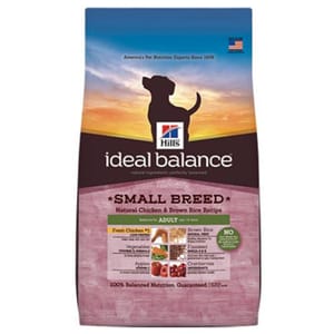 Hills Hills 狗糧 Ideal Balance 天然小型成犬配方 雞肉及糙米餐 4lb 4lb  正面圖