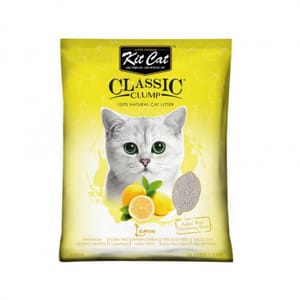 Kit Kit Cat 天然凝結礦物砂 檸檬味 10L 10L  正面圖