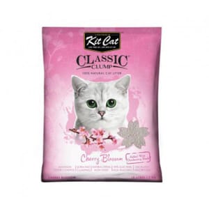 Kit Kit Cat 天然凝結礦物砂 櫻花味 10L 10L  正面圖