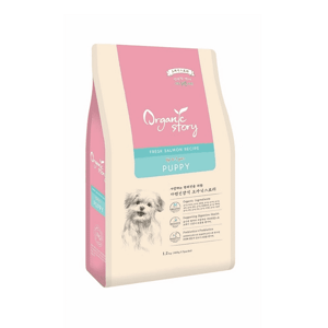 Organic Organic Story有機物語 幼犬糧 Puppy-Fresh Salmon三文魚配方 6kg 6kg 正面圖