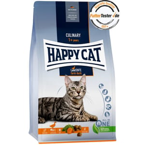 Happy Happy Cat Culinary系列 成貓糧 鴨肉配方 4kg 4kg  正面圖
