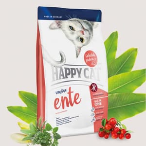 Happy Happy Cat Sensitive 成貓鴨肉無麩質配方貓糧 Ente 300g 300g 正面圖