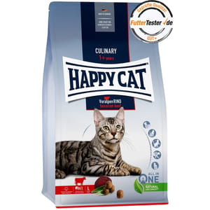 Happy Happy Cat Culinary系列 成貓糧 牛肉大顆粒配方 4kg 4kg 正面圖