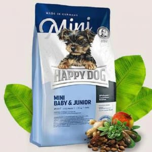 Happy Happy Dog Supreme Mini 小型幼犬配方 Mini Baby & Junior 1kg 1kg 正面圖