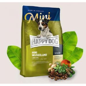 Happy Happy Dog Supreme Mini 小型犬紐西蘭羊肉青口配方 Mini Neuseeland 1kg 1kg 正面圖
