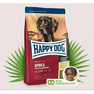 Happy Happy Dog Supreme Sensible 成犬非洲鴕鳥肉無縠物配方 Africa 4kg 4kg  正面圖
