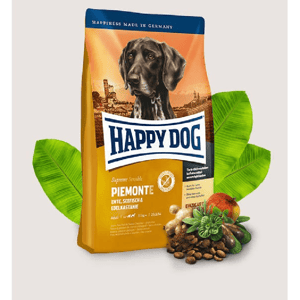 Happy Happy Dog Supreme Sensible 成犬意大利鴨肉栗子無縠物 配方 Piemonte 10kg 10kg 正面圖