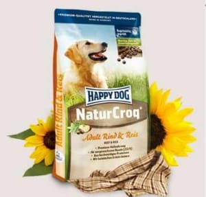 Happy Happy Dog Naturcroq 牛肉配方 NaturCroq Rind & Reis 1kg 1kg  正面圖